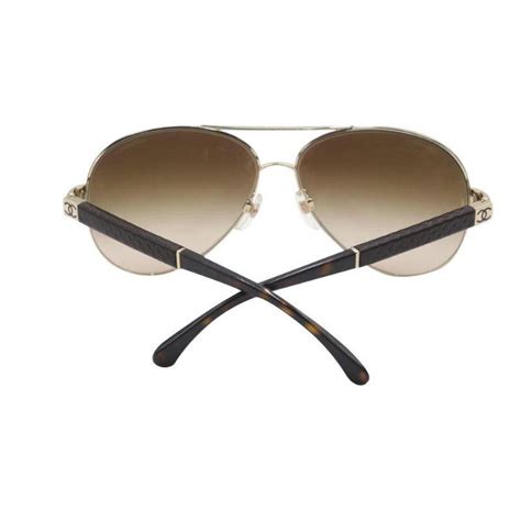 chanel ch4195q|CHANEL Sunglasses AUTHENTIC 4195Q CH4195Q Cc Gold .